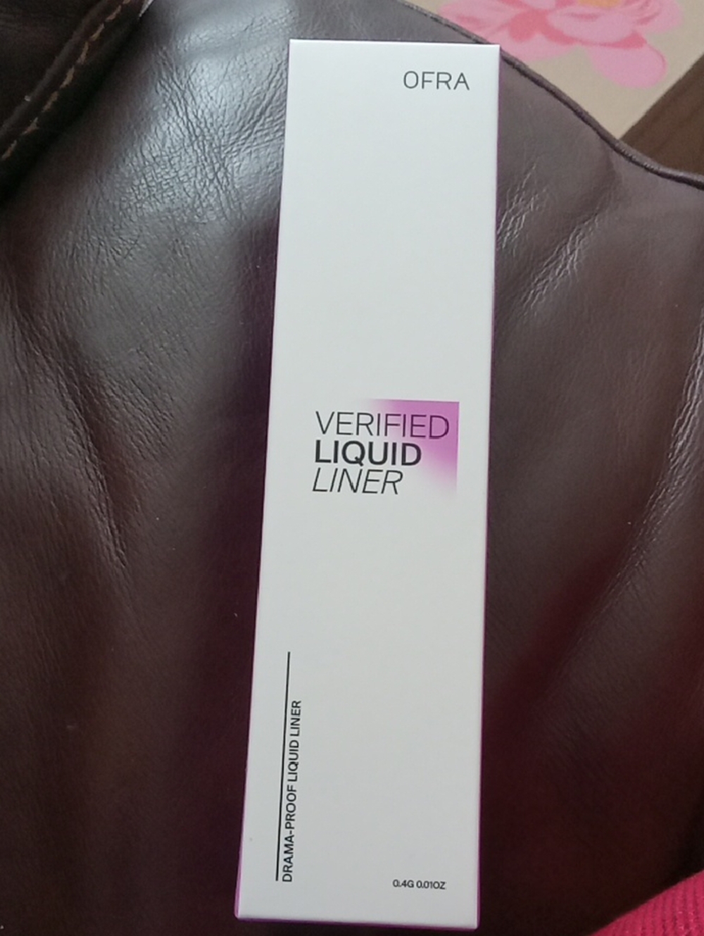 OFRA Verified Liquid Liner — Pink Accent Packaging
